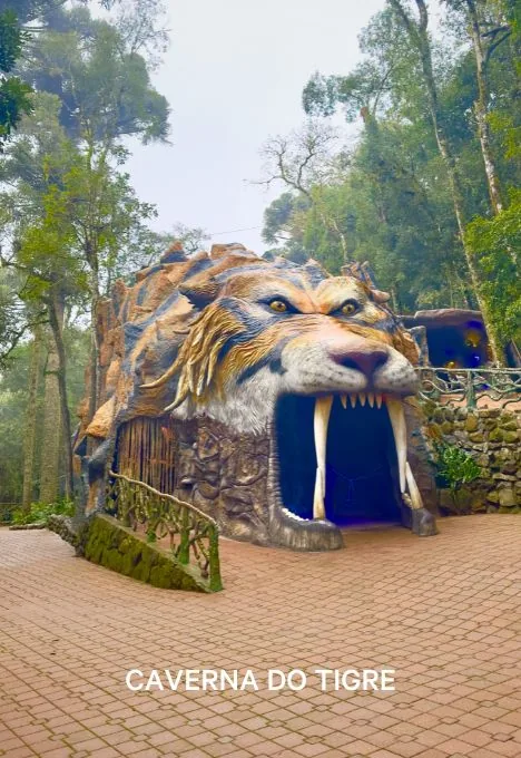 Caverna do Tigre – Parque Terra Mágica Florybal