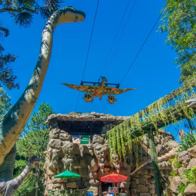 Voo do Pterodáctilo – Parque Terra Mágica Florybal